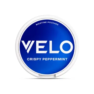 Crispy Peppermint Velo Slim Nicotine Pouches