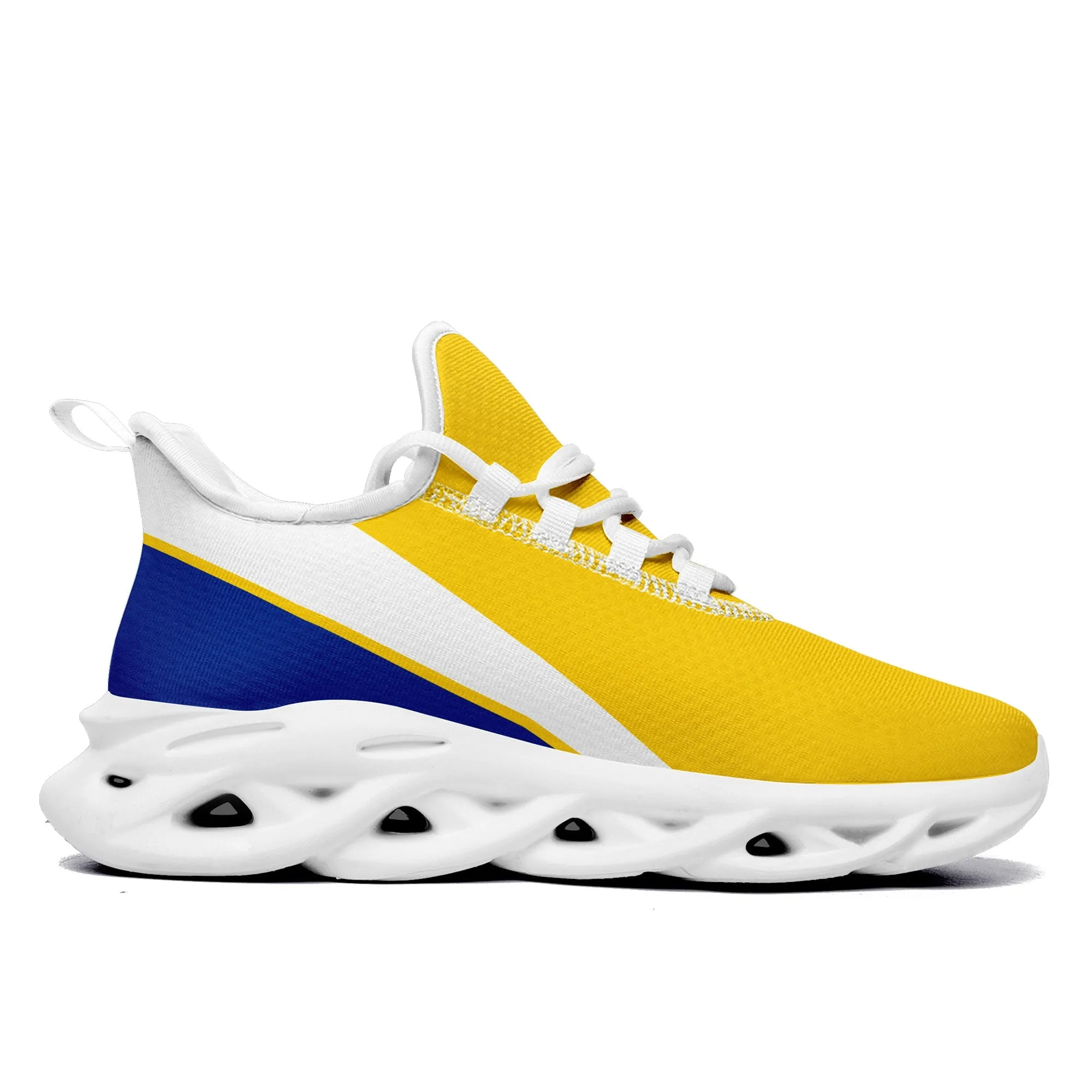 Custom Yellow Blue Jersey MaxSoul Shoes and Hat Combo Offer Personalized ZH-bd0b007e-aa