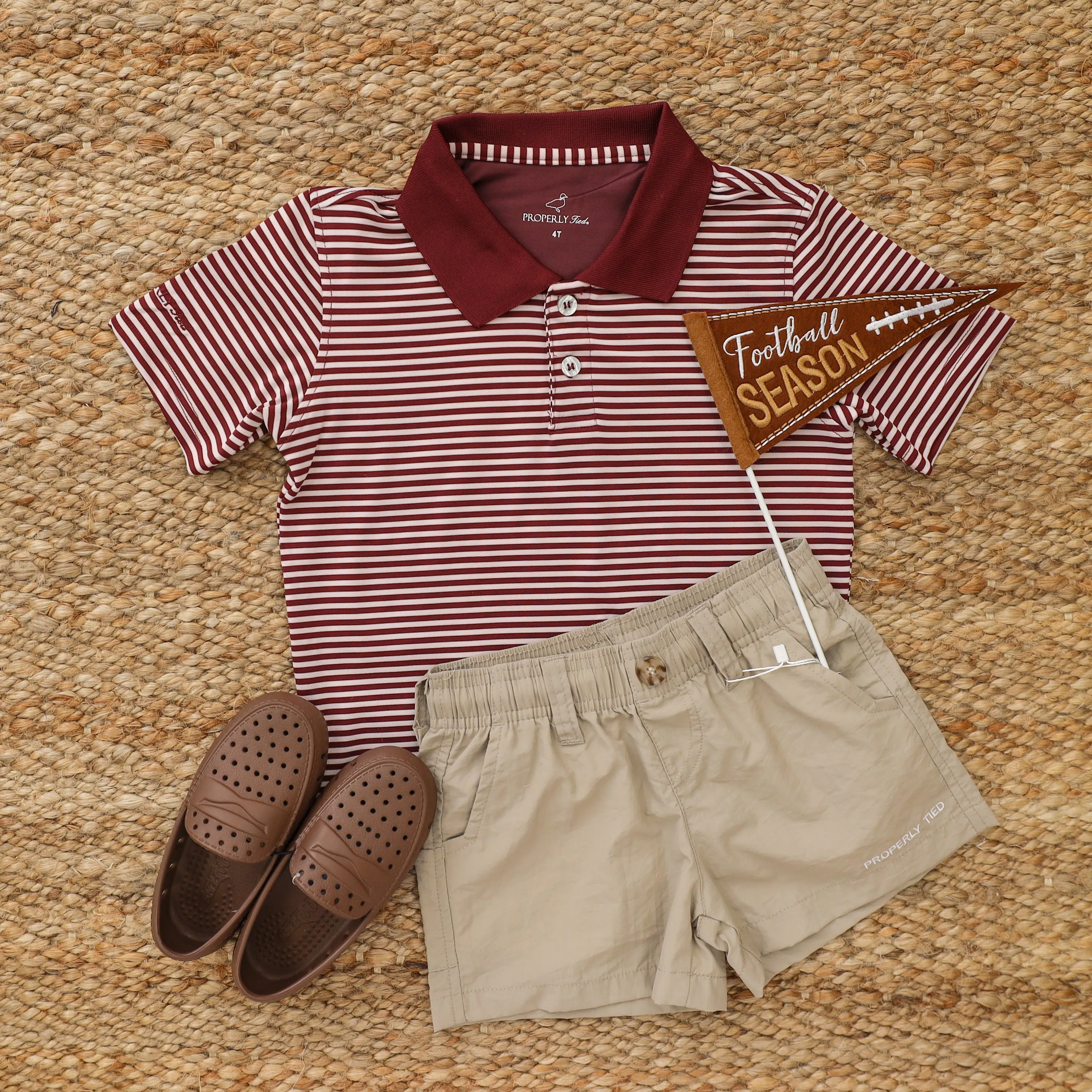 Dallas Polo- Maroon