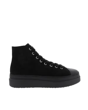 Dames Austen High Sneaker Zwart