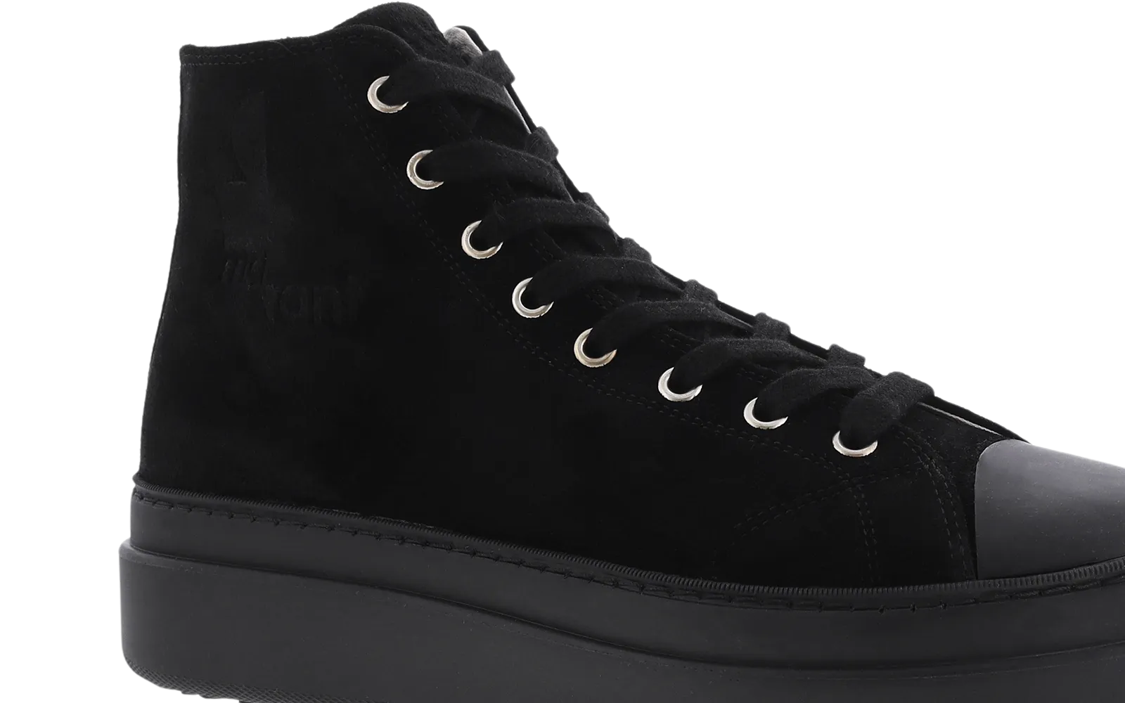 Dames Austen High Sneaker Zwart