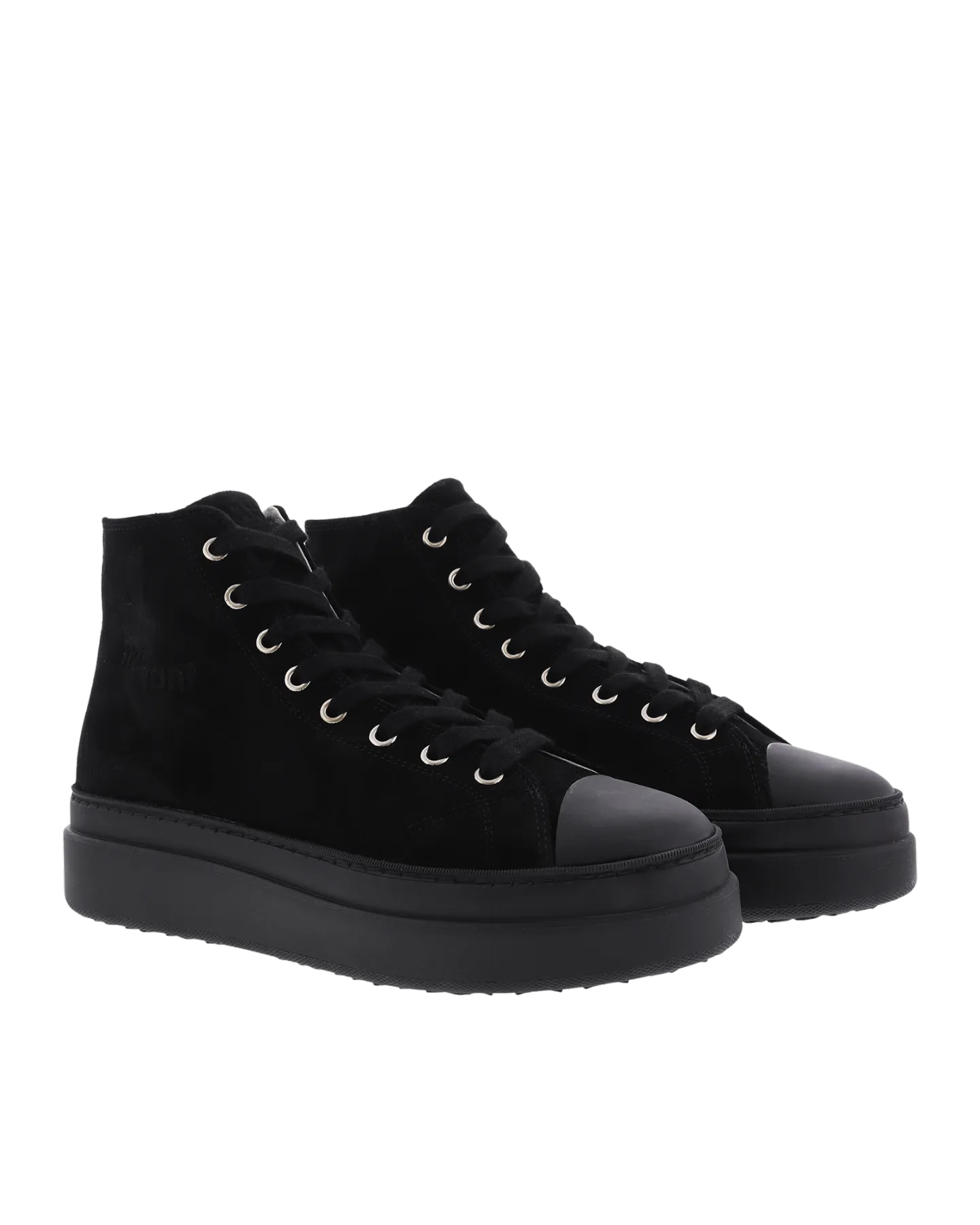 Dames Austen High Sneaker Zwart