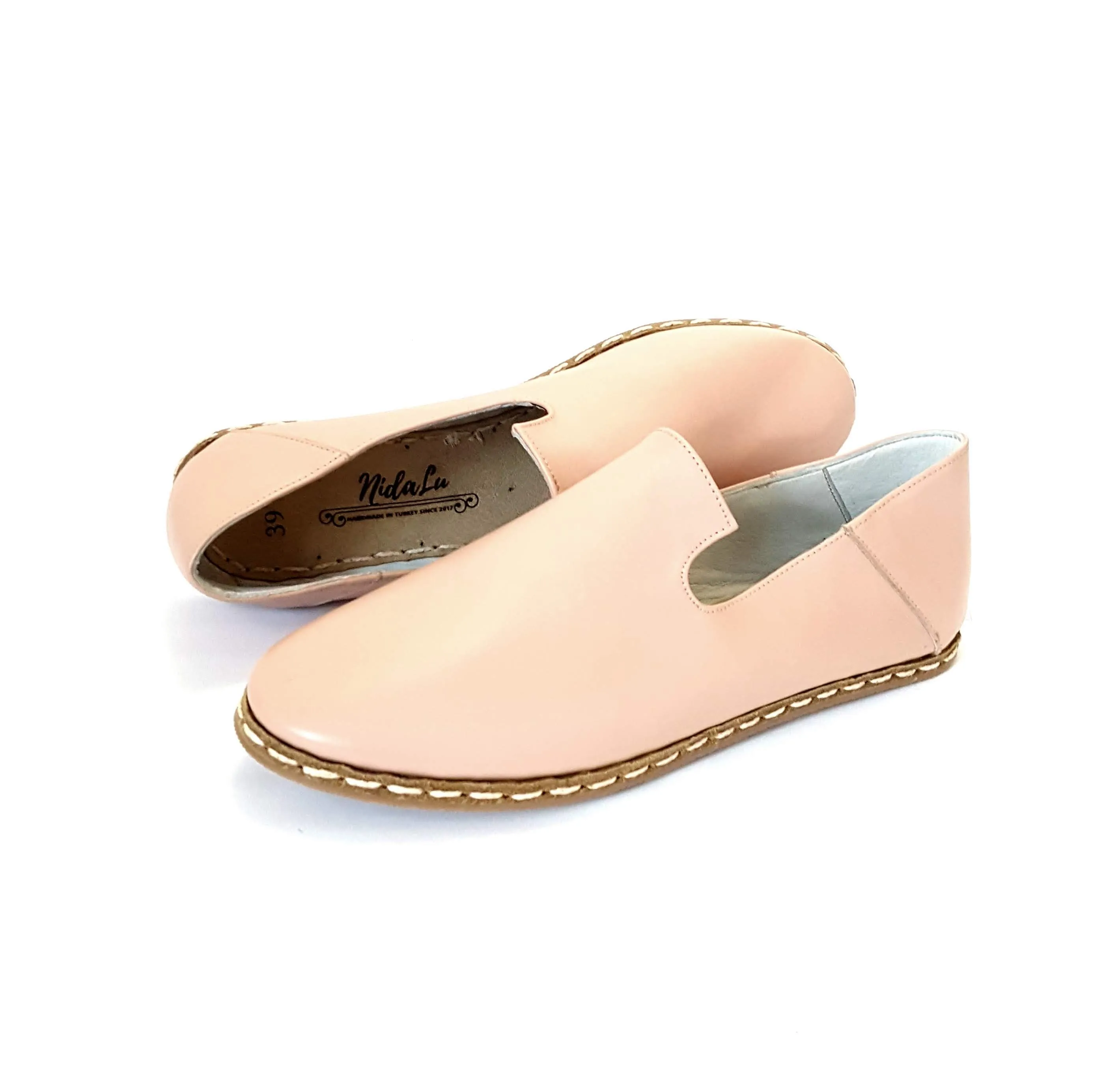 Deniz Loafers in Rose Quartz