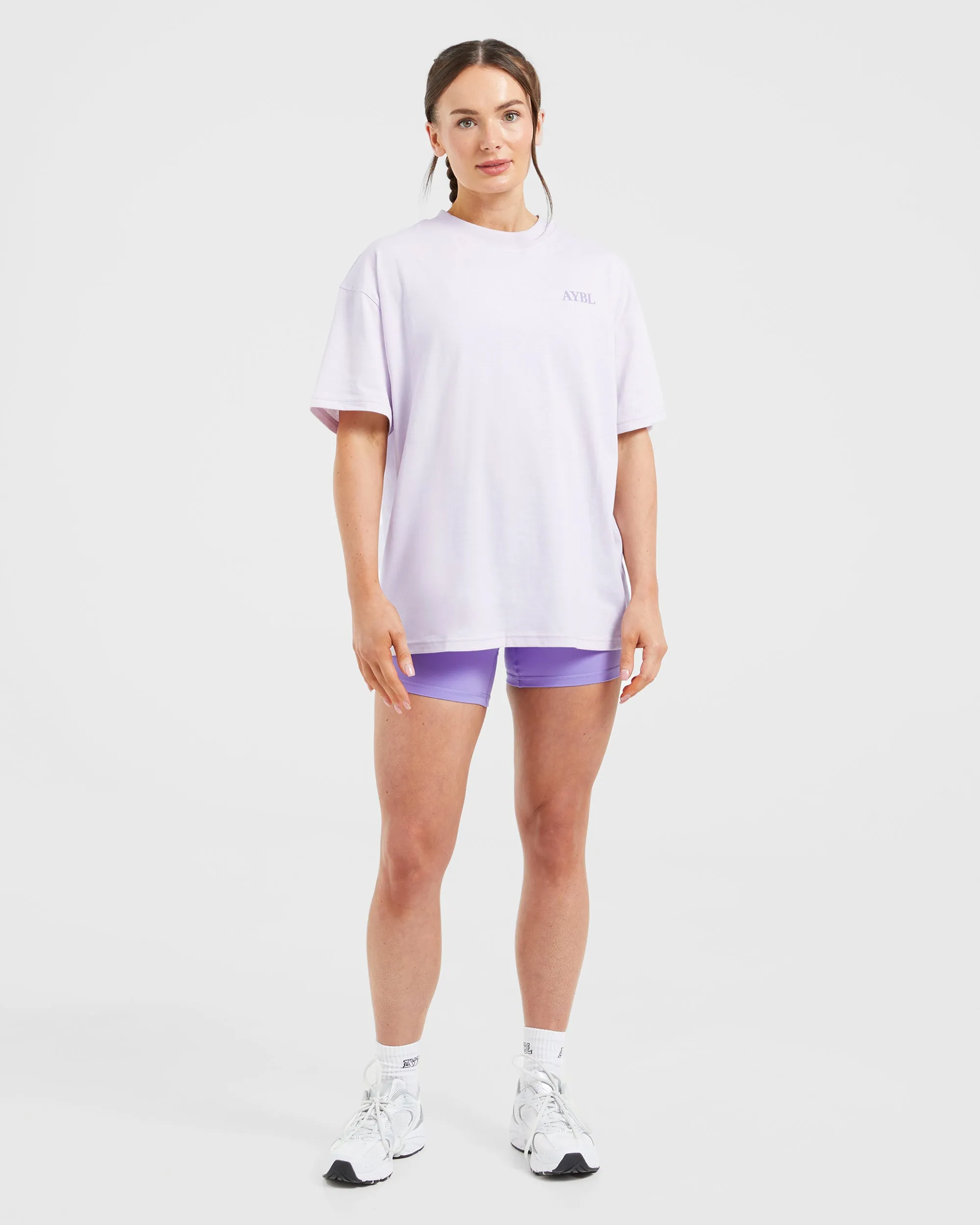 Do It For You Oversized T Shirt - Orchid Purple