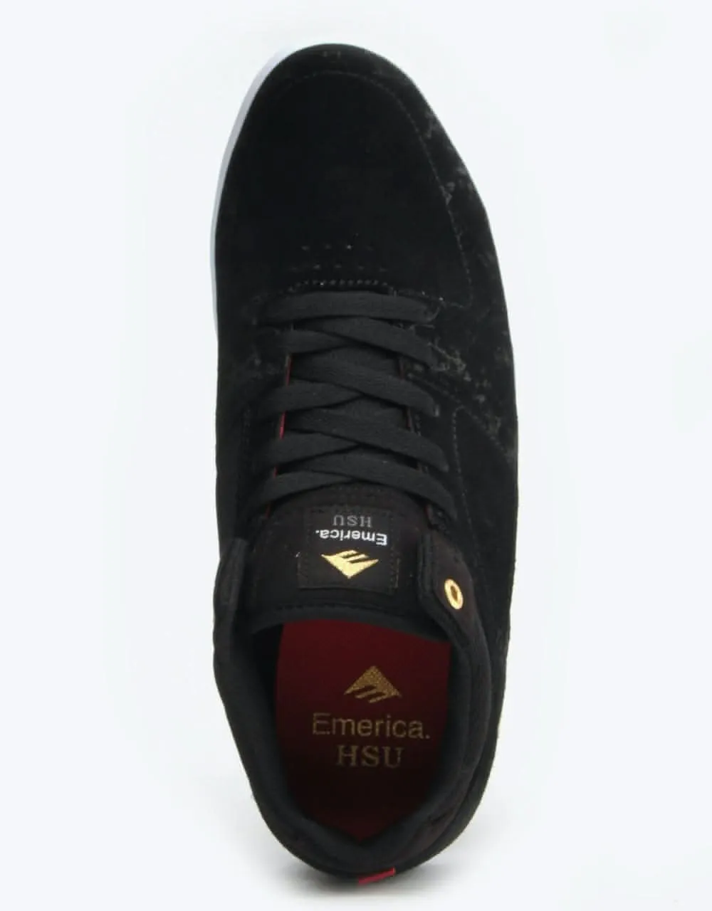 Emerica The Hsu G6 Skate Shoes - Black/White