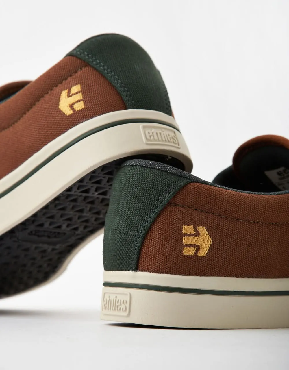 Etnies x TFTF Jameson 2 Eco Skate Shoes - Brown/Green