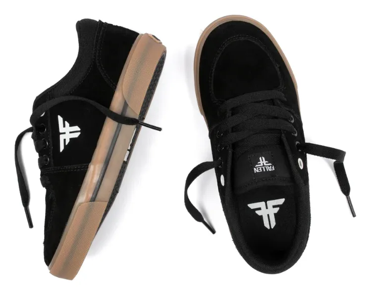 Fallen Shoes Kids Patriot Black White Gum