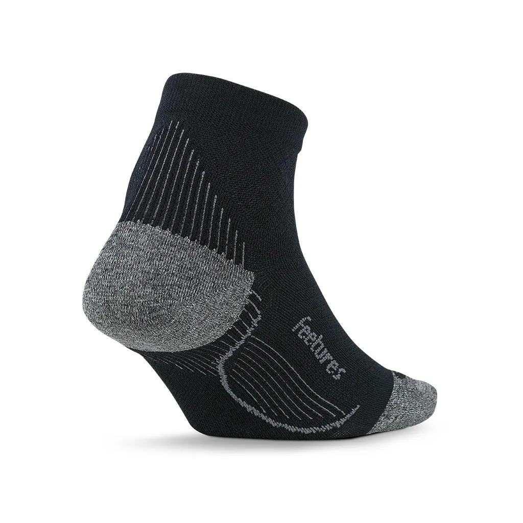 Feetures Plantar Fasciitis Compression Sock Ultra Light Quarter Socks