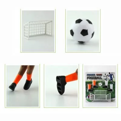 Finger Soccer Match Game Sets With Two Goal Posts