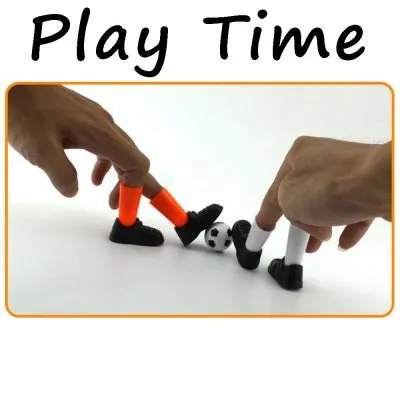 Finger Soccer Match Game Sets With Two Goal Posts