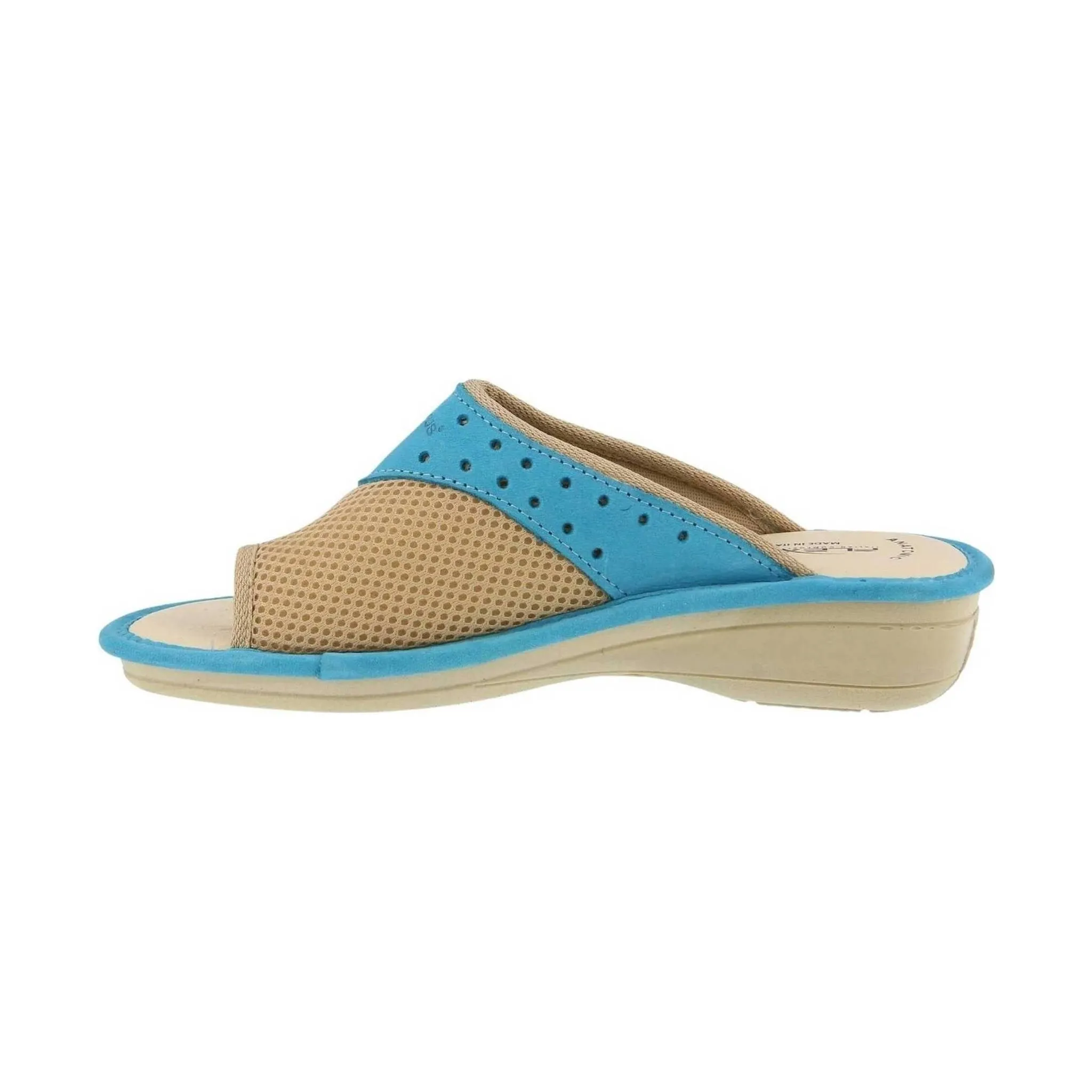 Flexus Pascalle Slide Sandal - Turquoise