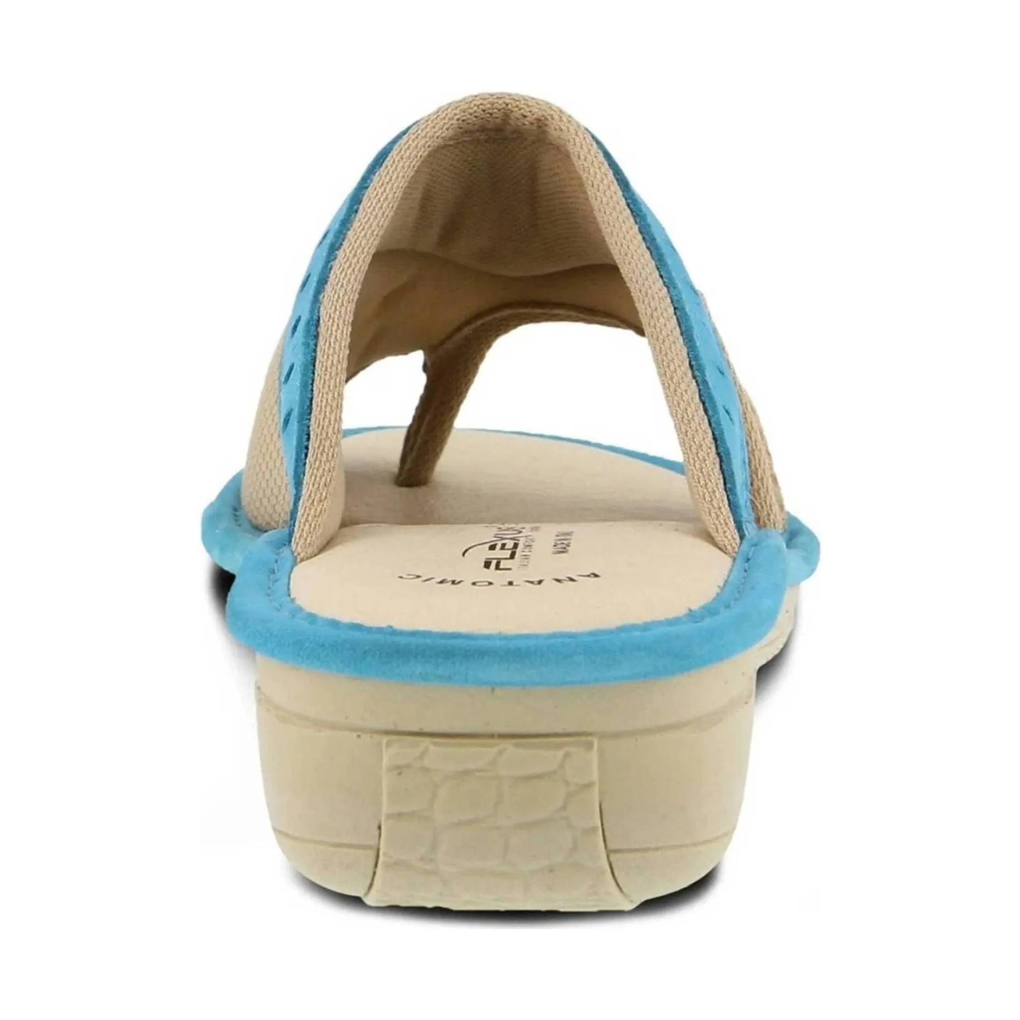 Flexus Pascalle Slide Sandal - Turquoise