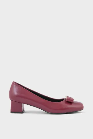 Formal Court Shoes IF5011-Burgundy