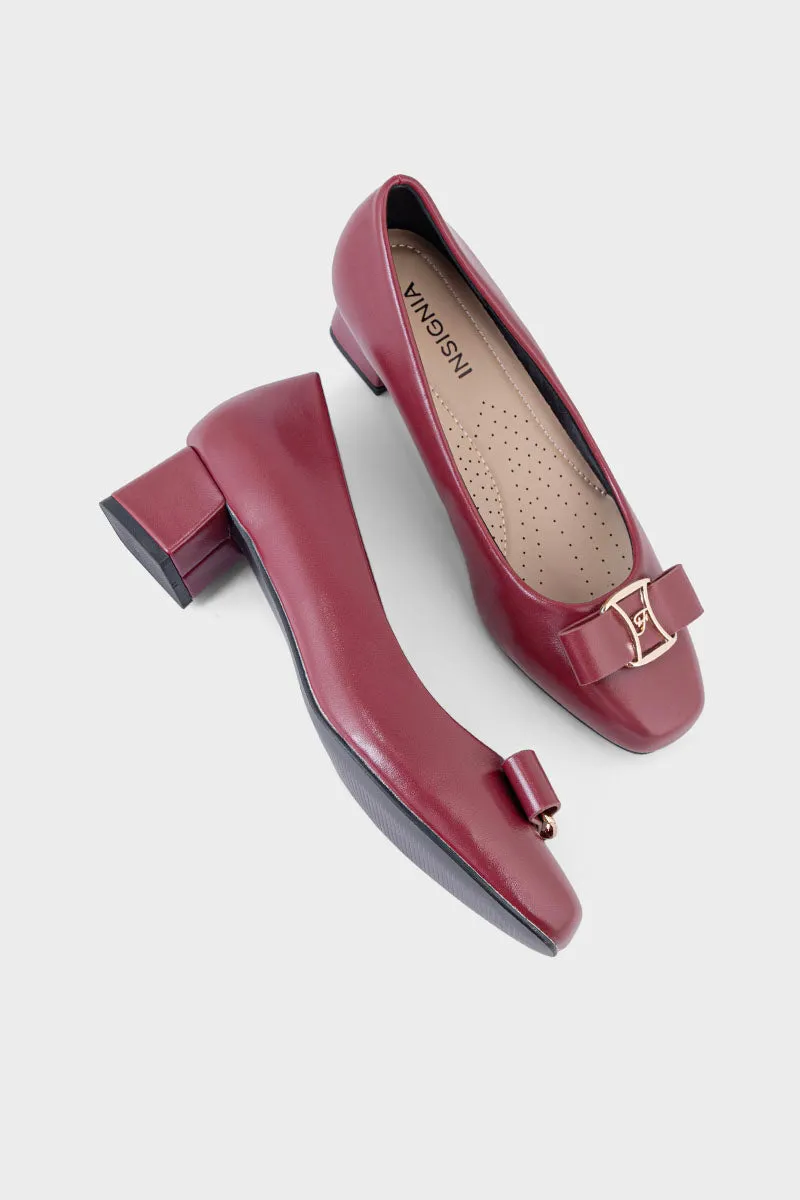 Formal Court Shoes IF5011-Burgundy