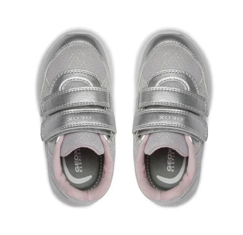 Geox Girls Trainer Sprintye B Silver