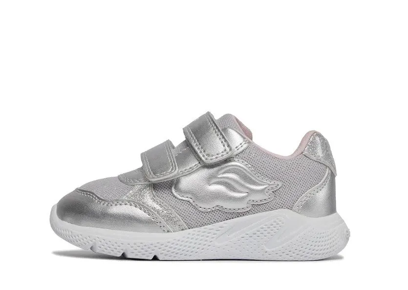 Geox Girls Trainer Sprintye B Silver