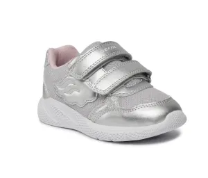 Geox Girls Trainer Sprintye B Silver