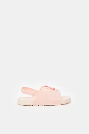 Girls Pink Flamingo Slide