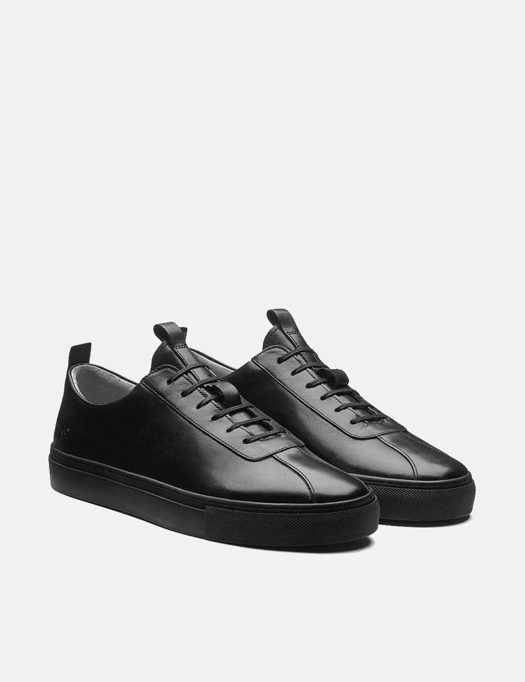 Grenson Sneakers 1 (Leather) - Black/Black