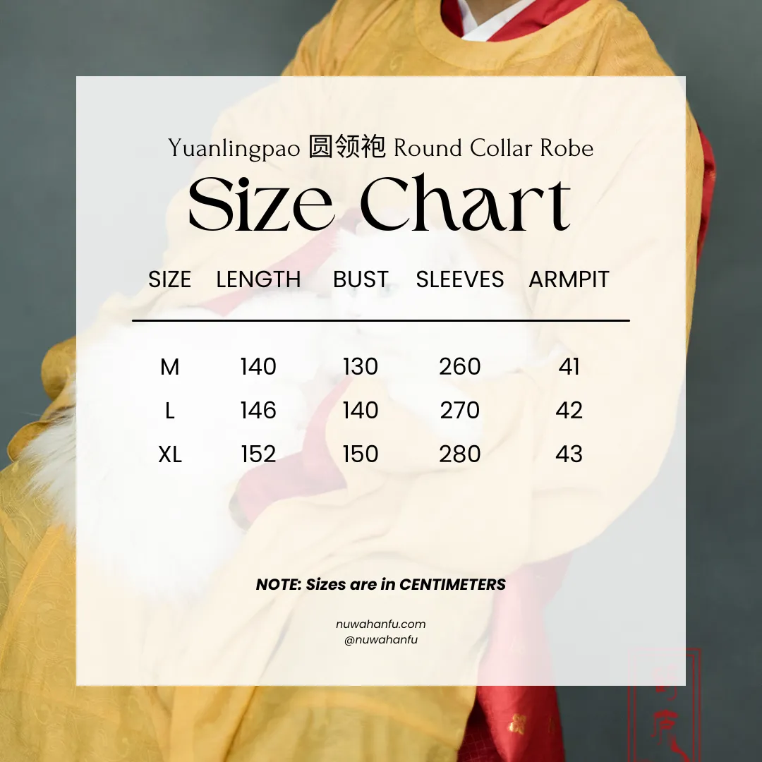 Guan Wen 观文 Reading Literature Northern Song Restoration Men's Court Official Yuanlingpao Round Collar Robe