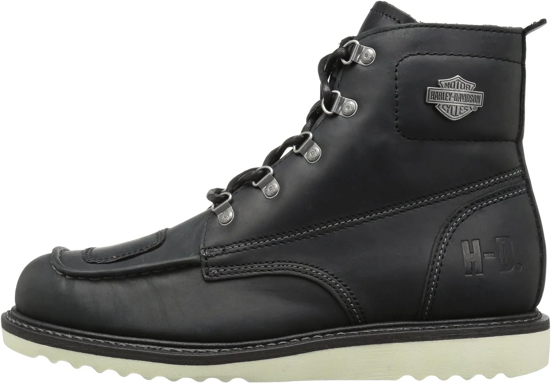 Hagerman Harley-Davidson lace-up boots, black