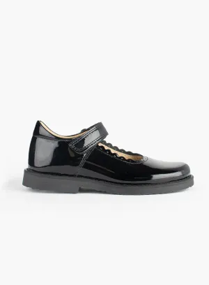 Hampton Classics Etta School Shoes in Black Patent