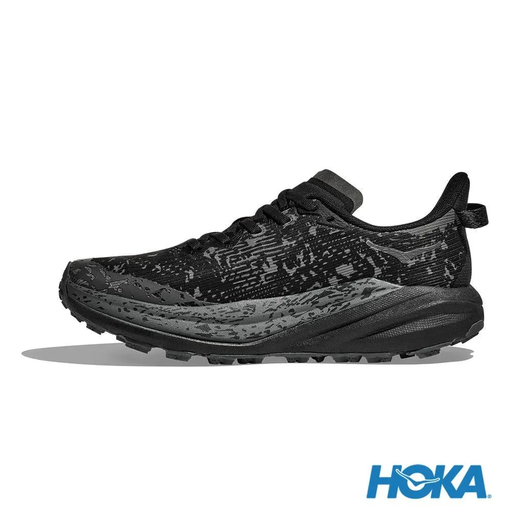 HOKA 女 Speedgoat 6 Goretex 寬楦 健行鞋 黑/灰黑 1155771BCKT