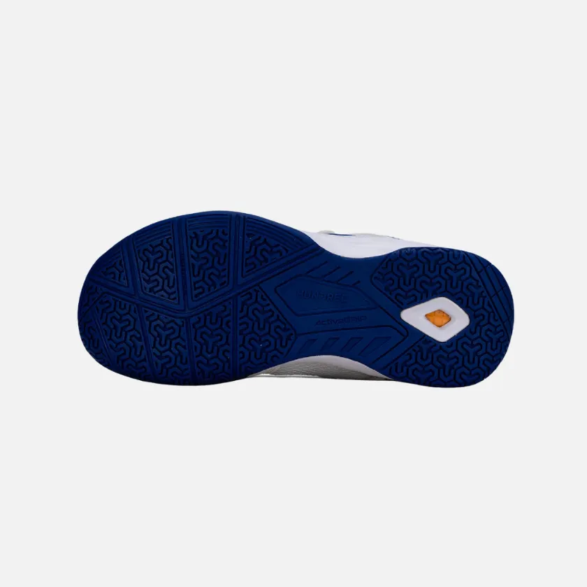 Hundred Court Star Kids Badminton Shoes -White/Navy