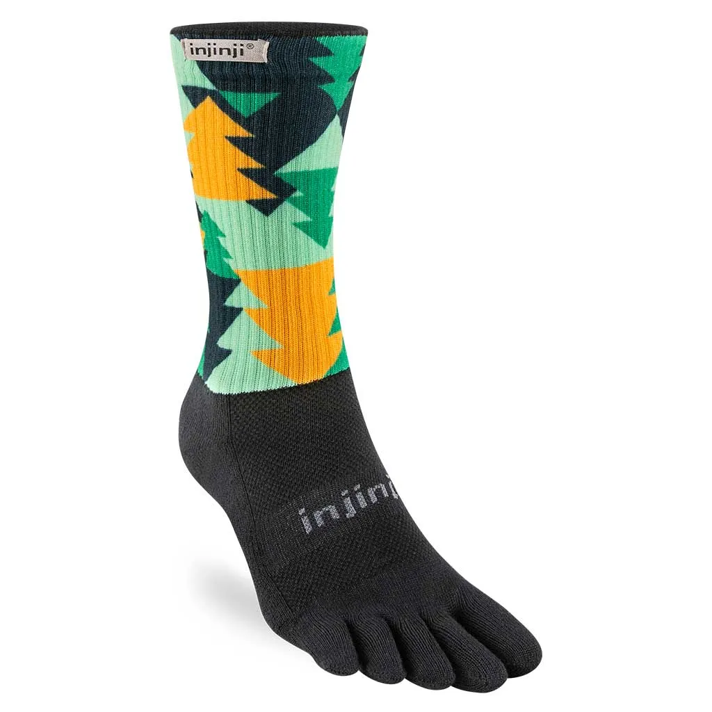 Injinji Spectrum Trail Midweight Crew Running Socks