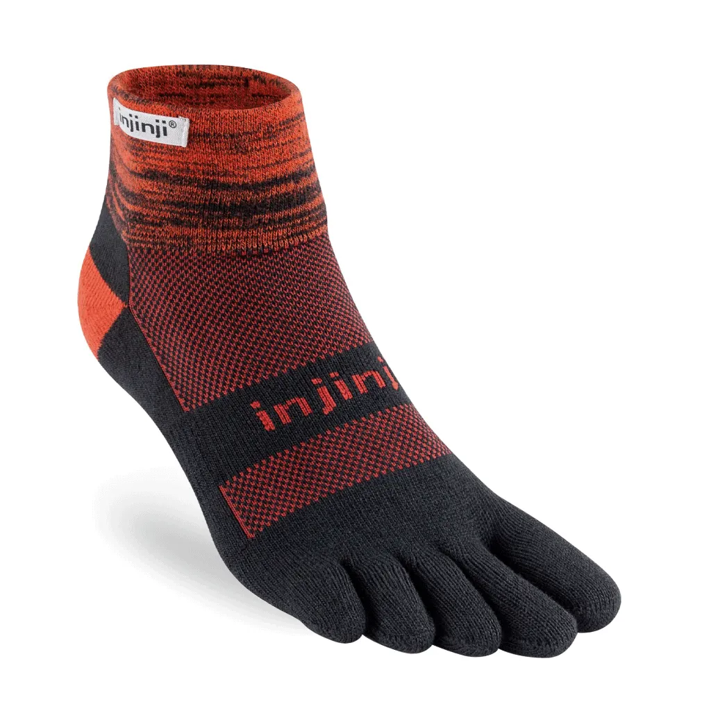 Injinji TRAIL Midweight Mini-Crew Running Socks