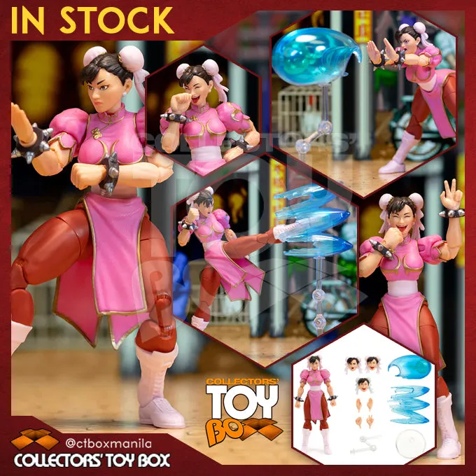 Jada Toys Ultra Street Fighter II: The Final Challengers - Chun-Li Player 2 (Pink)