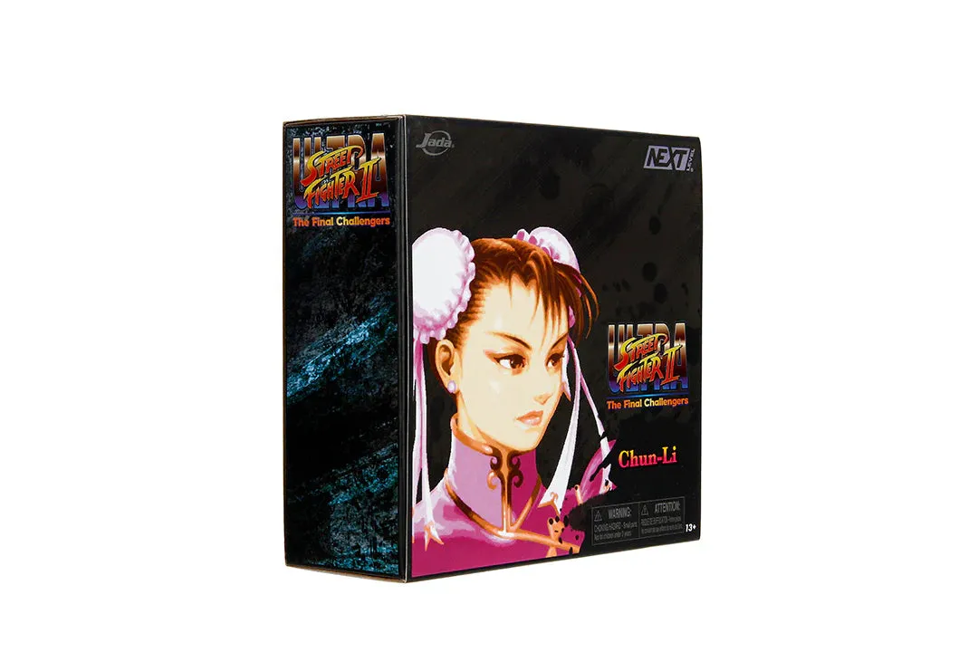 Jada Toys Ultra Street Fighter II: The Final Challengers - Chun-Li Player 2 (Pink)