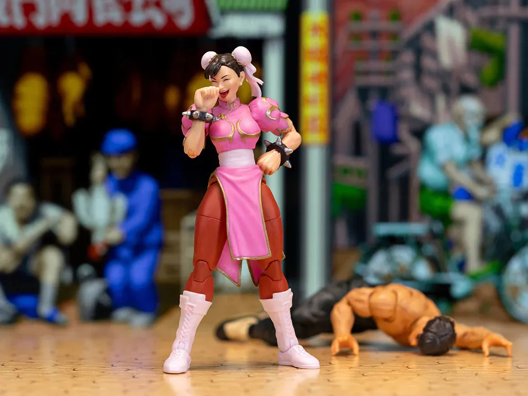 Jada Toys Ultra Street Fighter II: The Final Challengers - Chun-Li Player 2 (Pink)