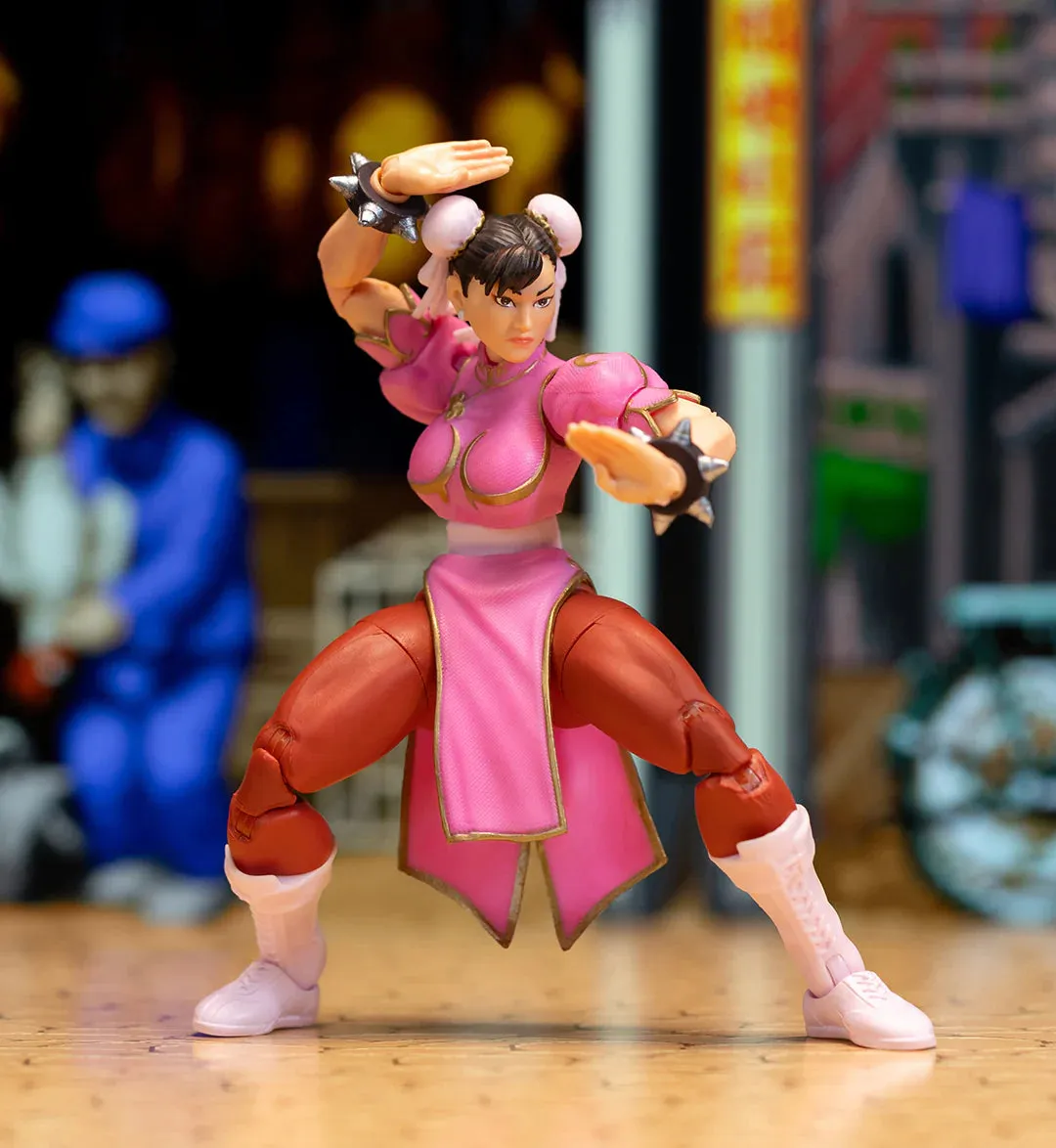 Jada Toys Ultra Street Fighter II: The Final Challengers - Chun-Li Player 2 (Pink)