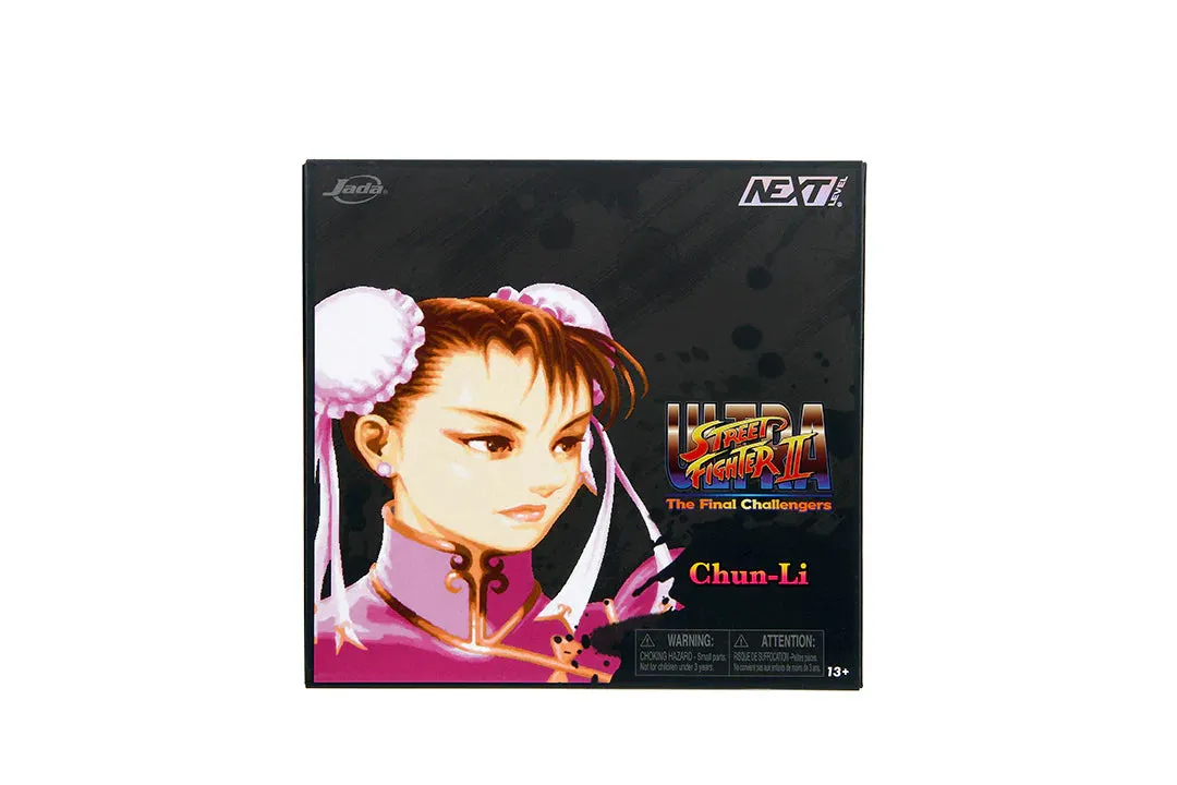 Jada Toys Ultra Street Fighter II: The Final Challengers - Chun-Li Player 2 (Pink)