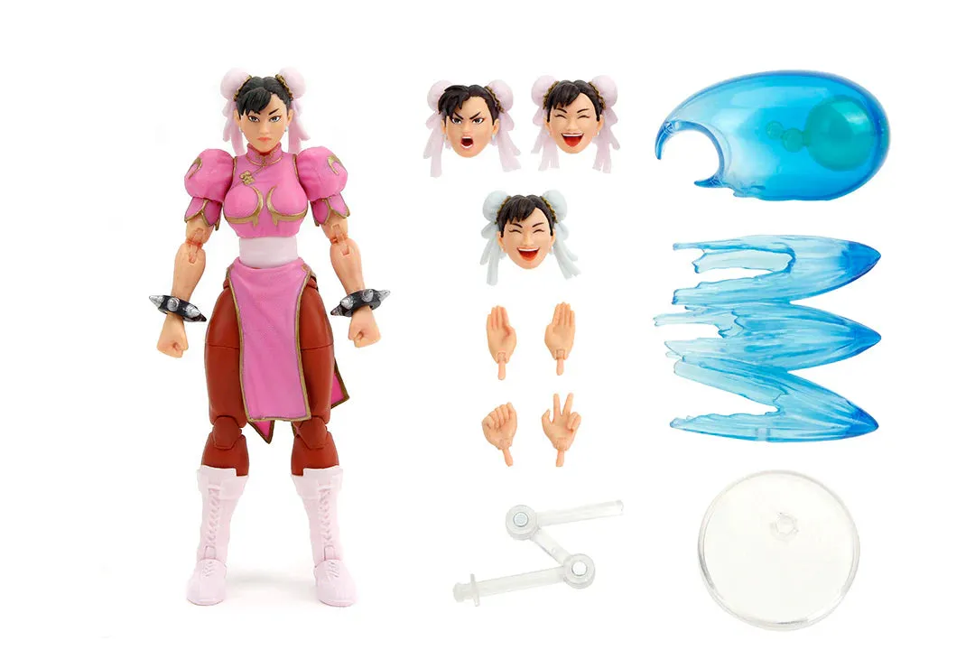 Jada Toys Ultra Street Fighter II: The Final Challengers - Chun-Li Player 2 (Pink)