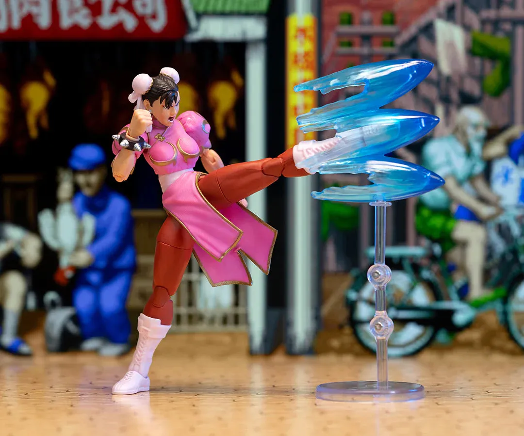 Jada Toys Ultra Street Fighter II: The Final Challengers - Chun-Li Player 2 (Pink)