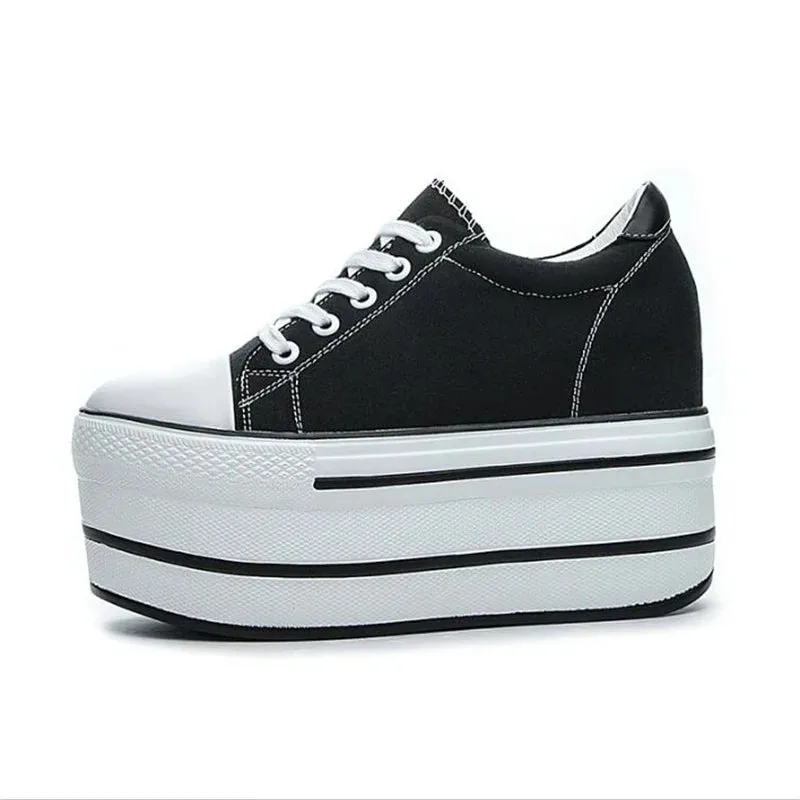 Joskaa 2024 New Sneakers Black Platform