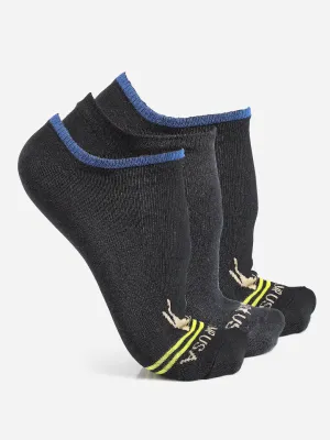 JUMP USA Men Pack Of 3 Assorted Shoeliner Socks