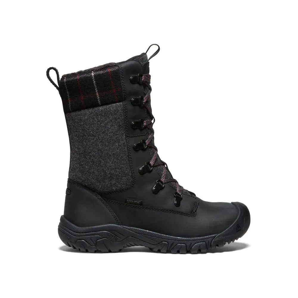 KEEN GRETA TALL BOOT BLACK - WOMENS