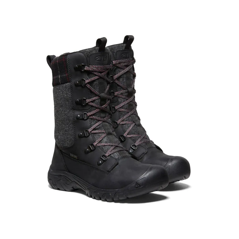 KEEN GRETA TALL BOOT BLACK - WOMENS