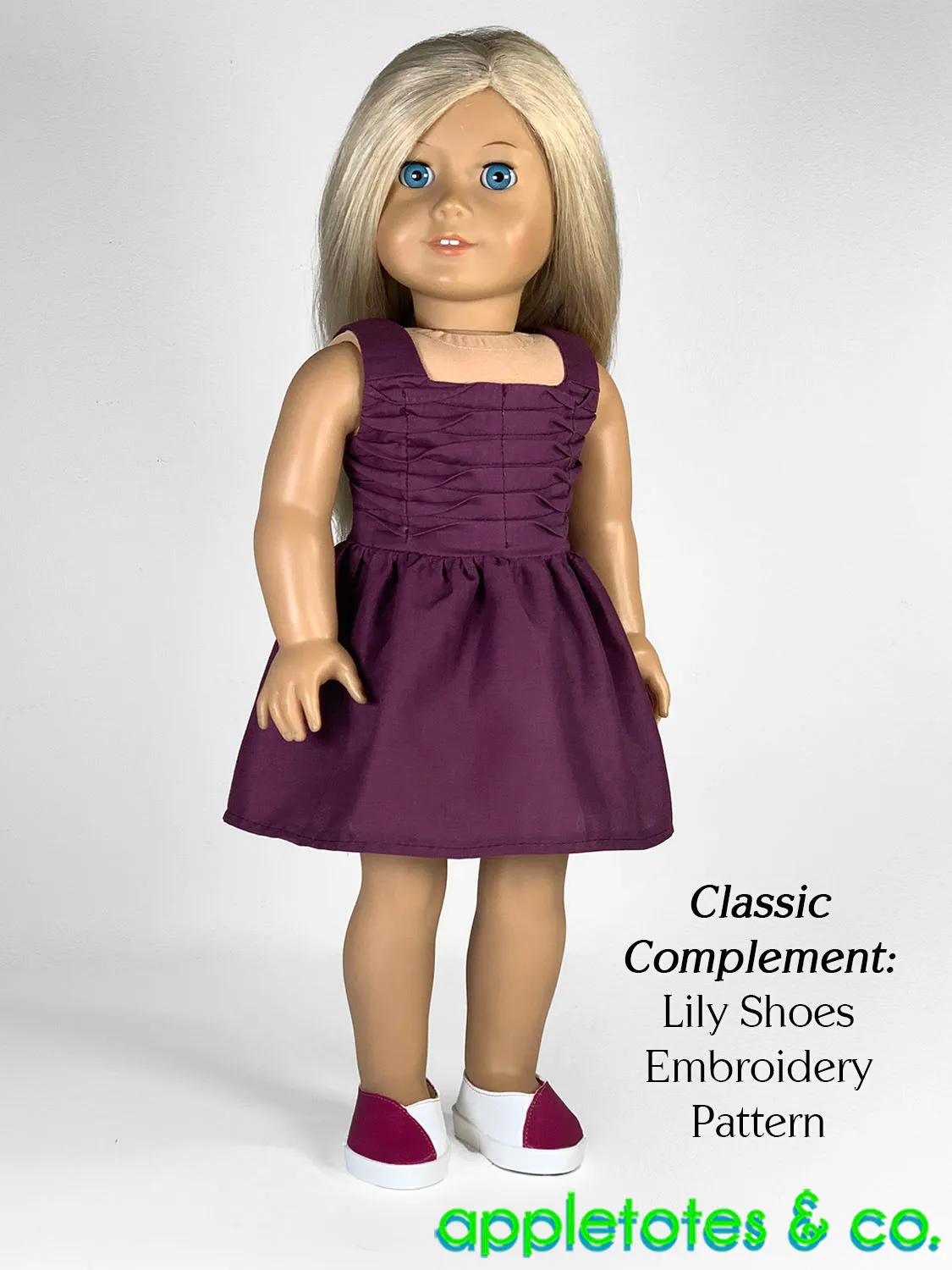 Kerry Dress 18 Inch Doll Sewing Pattern