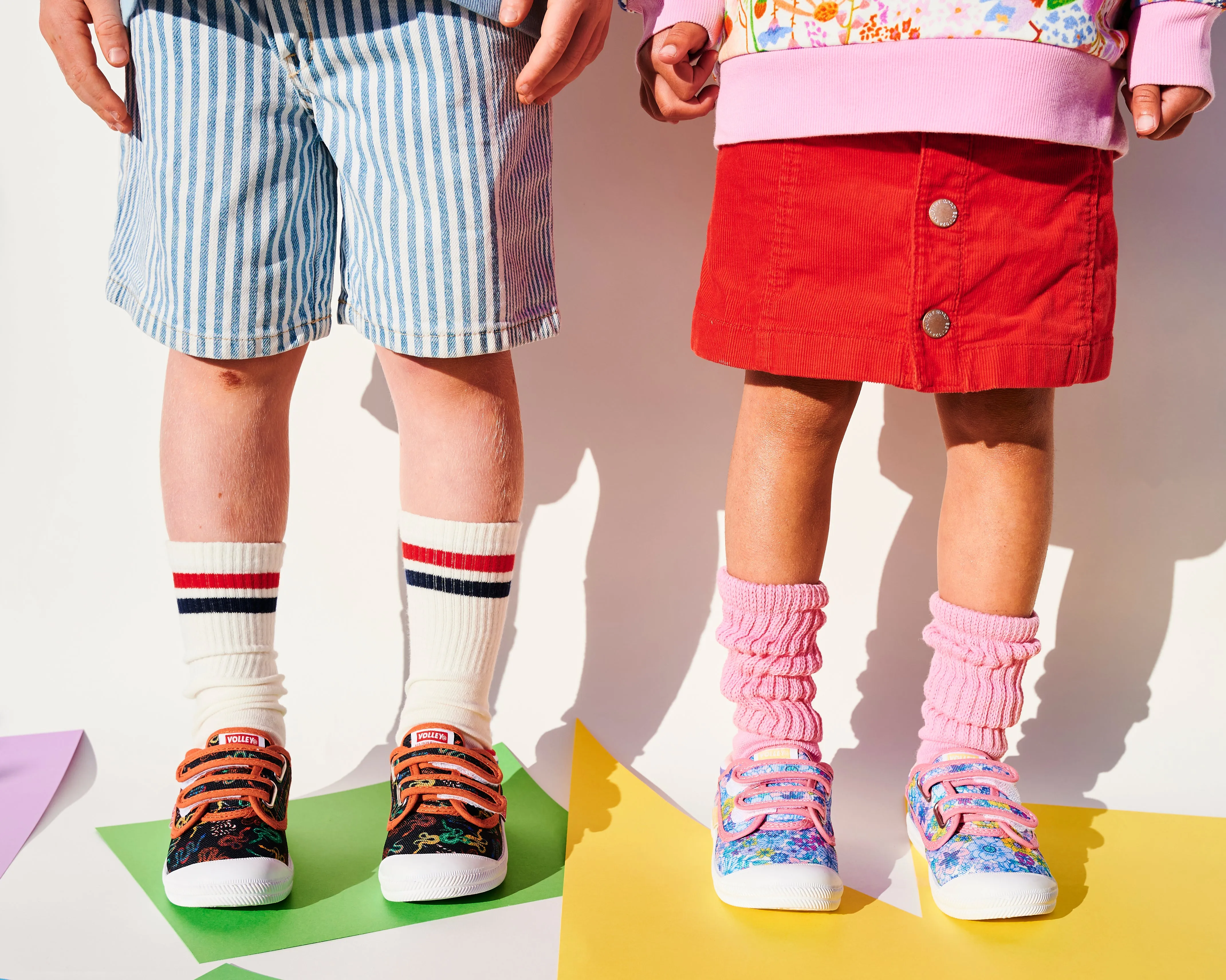 Kip & Co x Volley Bunch Of Fun International Junior Kids Sneaker