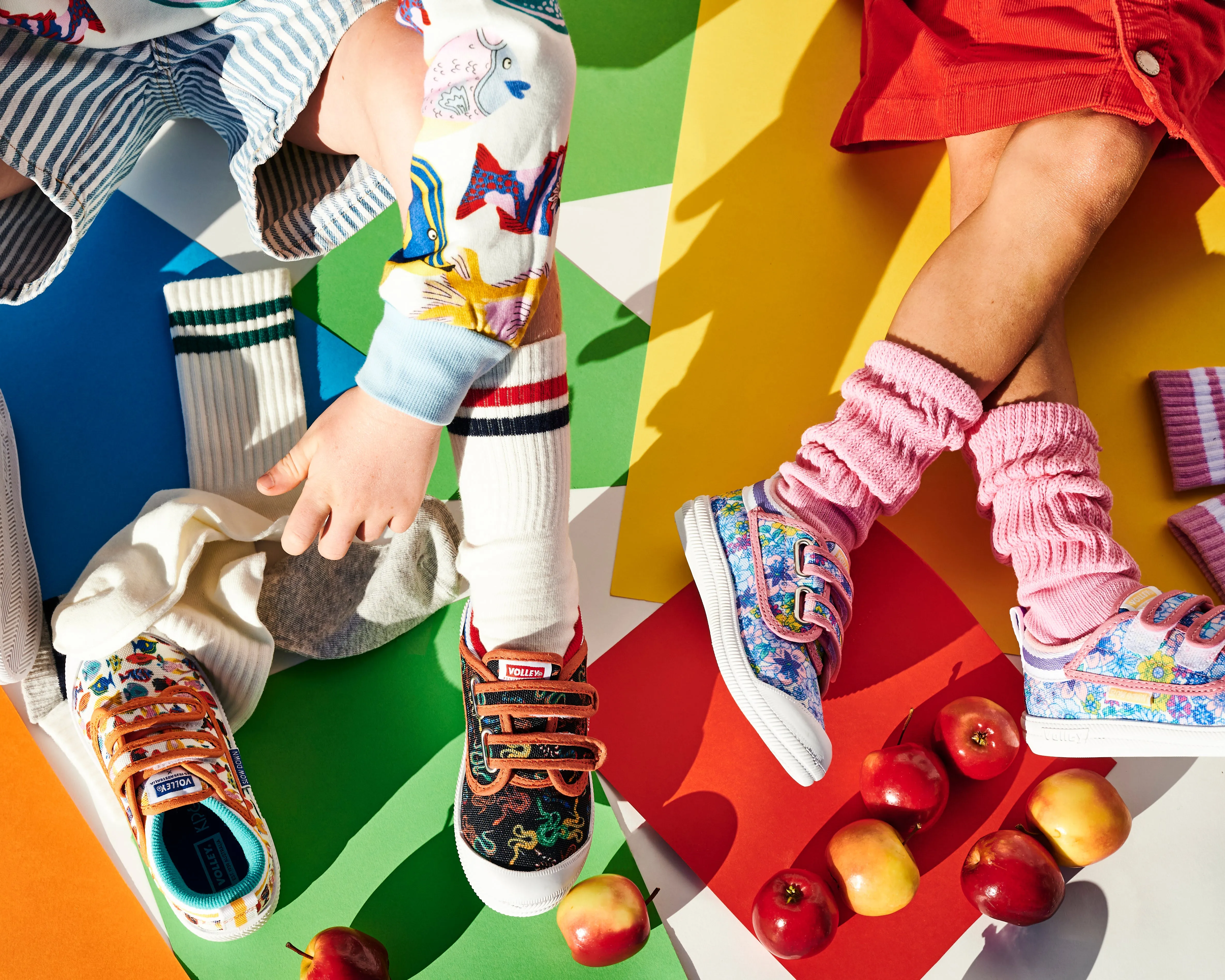 Kip & Co x Volley Bunch Of Fun International Junior Kids Sneaker