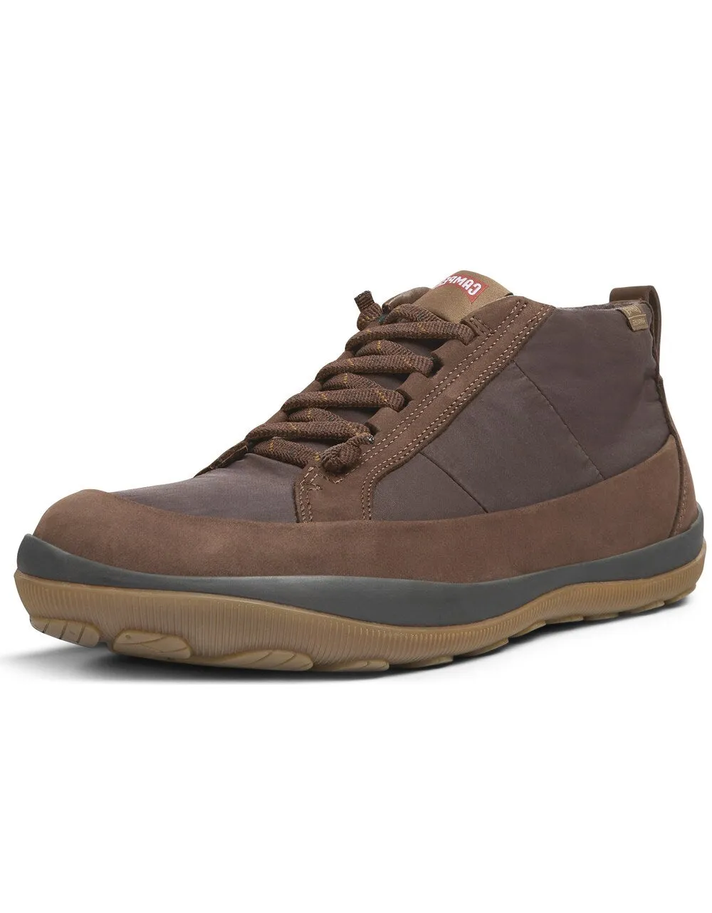 Lace-up shoes Camper Peu Pista, brown/dark brown