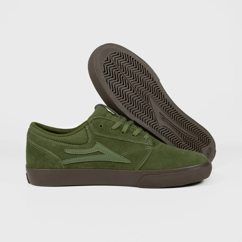 Lakai - Griffin Shoes - Olive / Gum