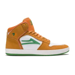 Lakai Shoes Telford - Orange/White Suede