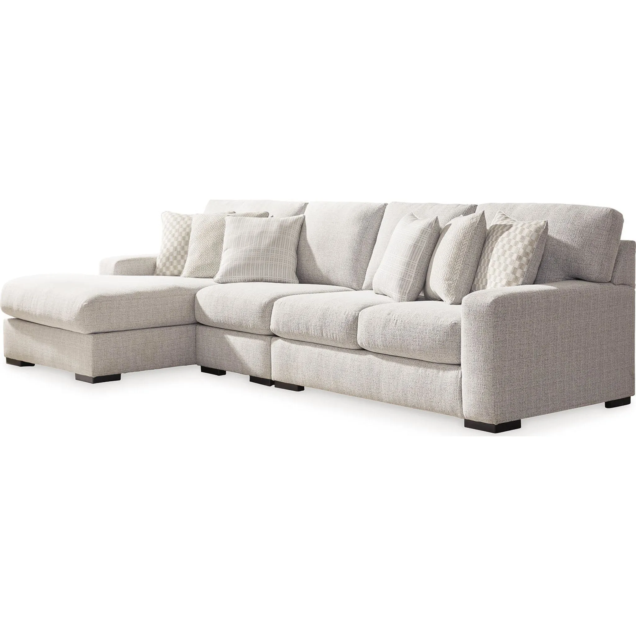 Larce-Exclusive 3 Piece Sectional with Chaise