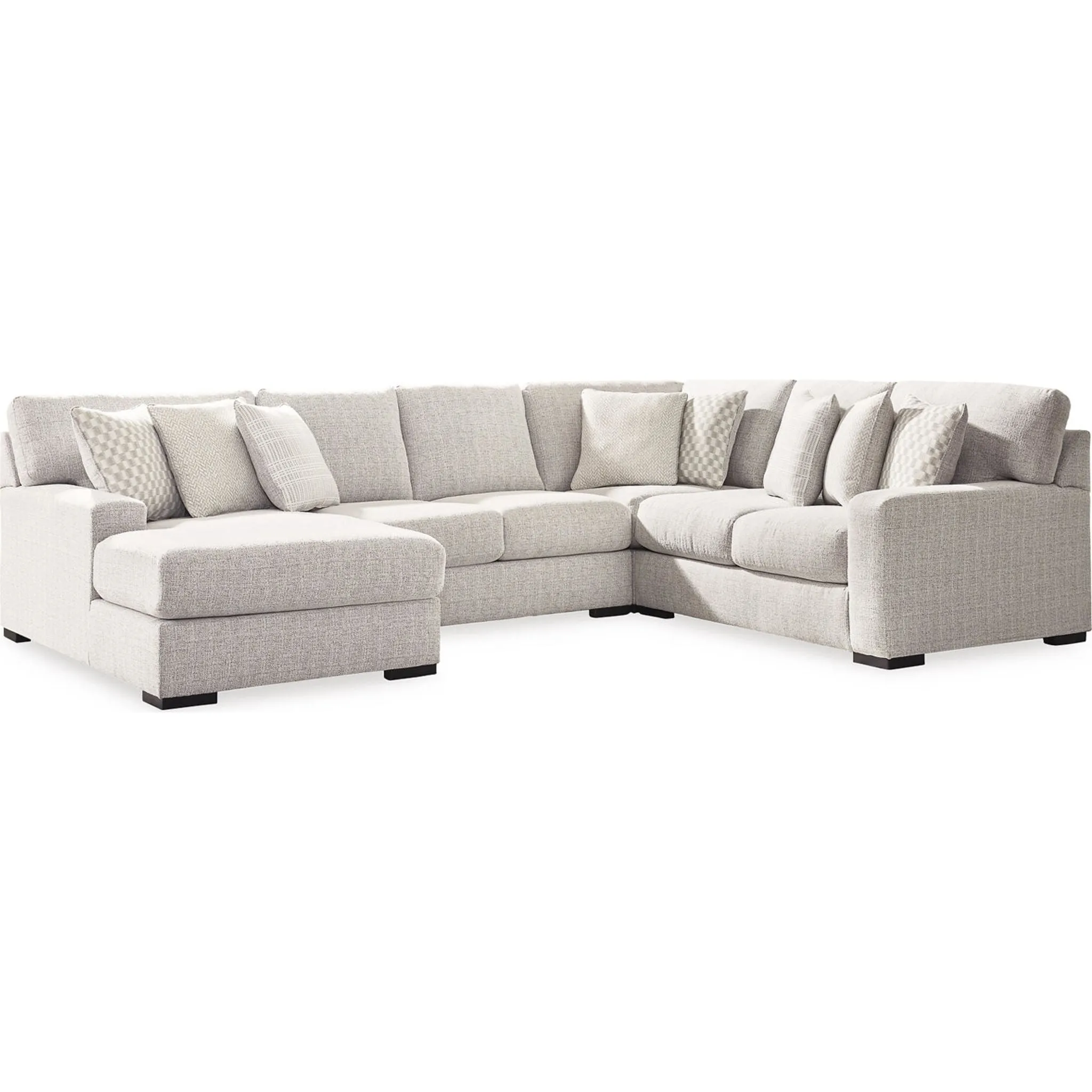 Larce-Exclusive 4 Piece Sectional with Chaise