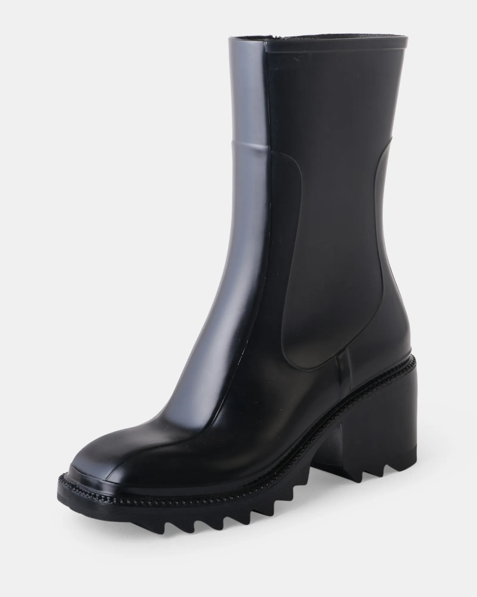 London Rubber Boot - Black